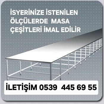 BÜTÜN SEKTÖRLERE MASA İMALATI