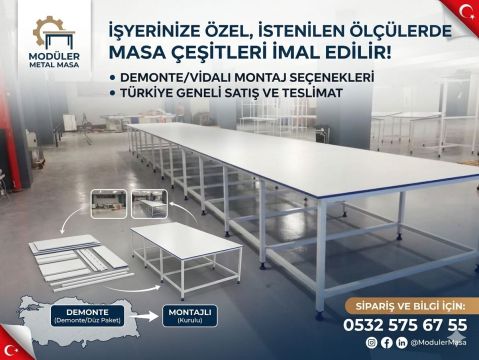 BÜTÜN SEKTÖRLERE MASA İMALATI